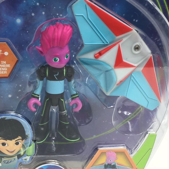Disney Junior Miles From Tomorrowland Pip Action Figure Tomy Pink Space 3" New - Picture 3 of 12
